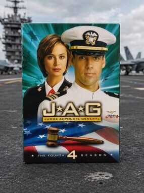 JAG The Fourth Season 4 (6-DVD Set, Region 1) Very Good condition!